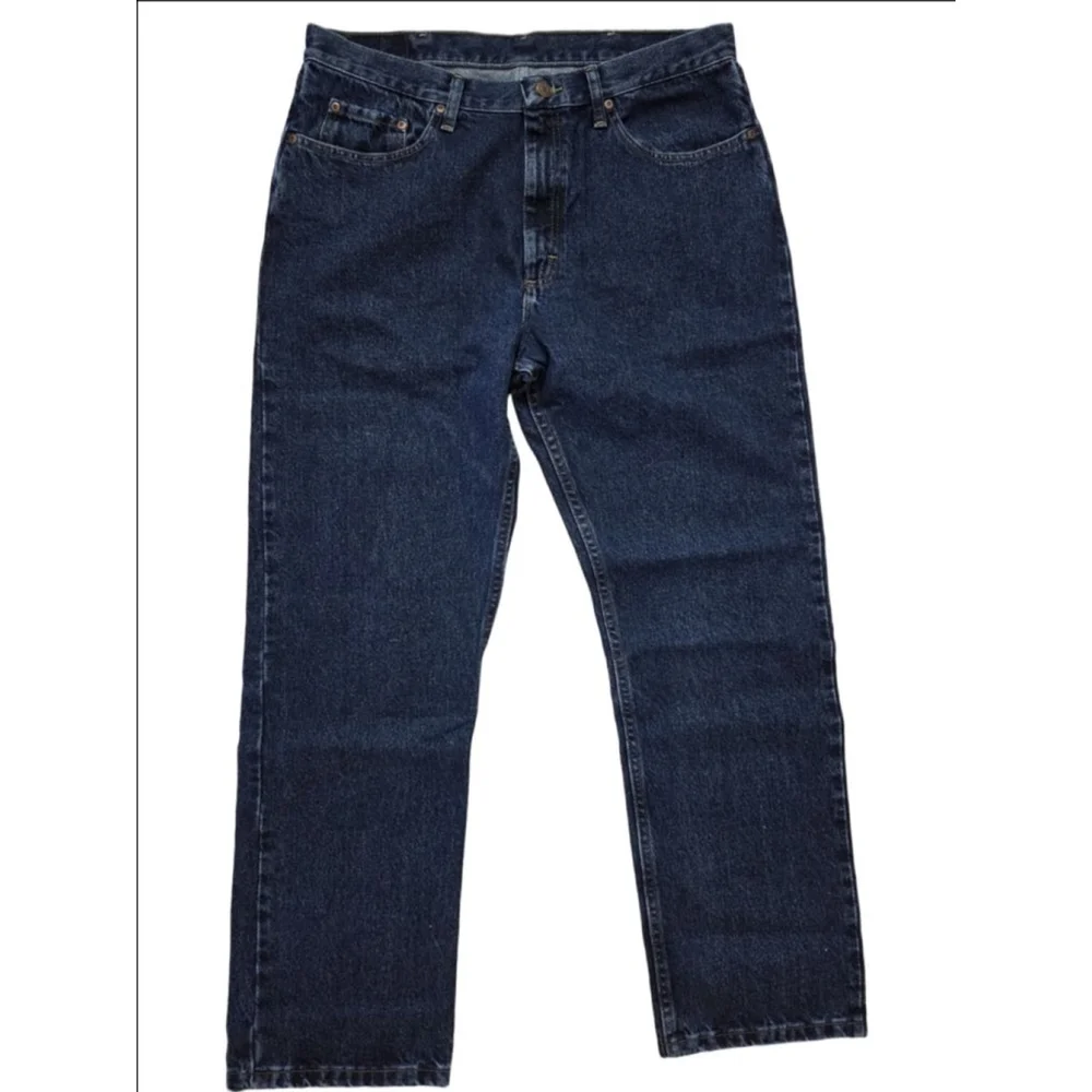 Men's Wrangler Blue Regular Fit Jeans Waist 36